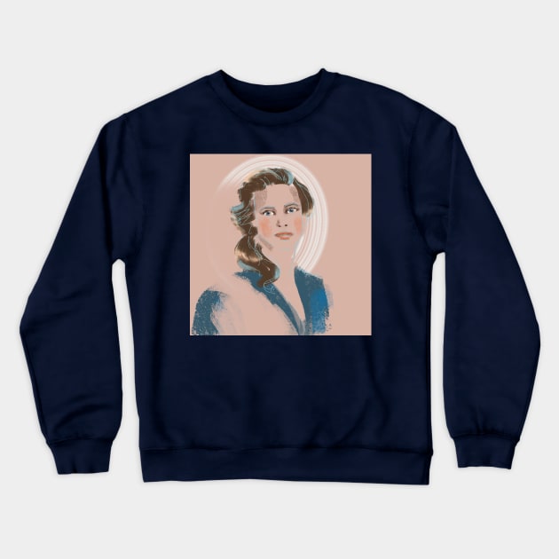 nice girl Crewneck Sweatshirt by Ganna_Panna